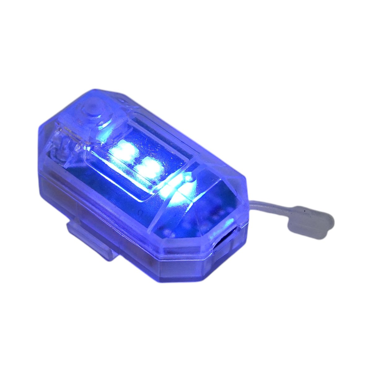 Set 4 lampi LED RGB stroboscopice cu telecomanda, 10 moduri, 8 culori, baterie litiu 150mAh reincarcabila USB-C IP65
